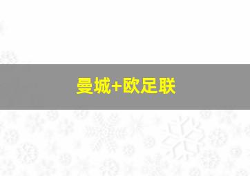 曼城 欧足联